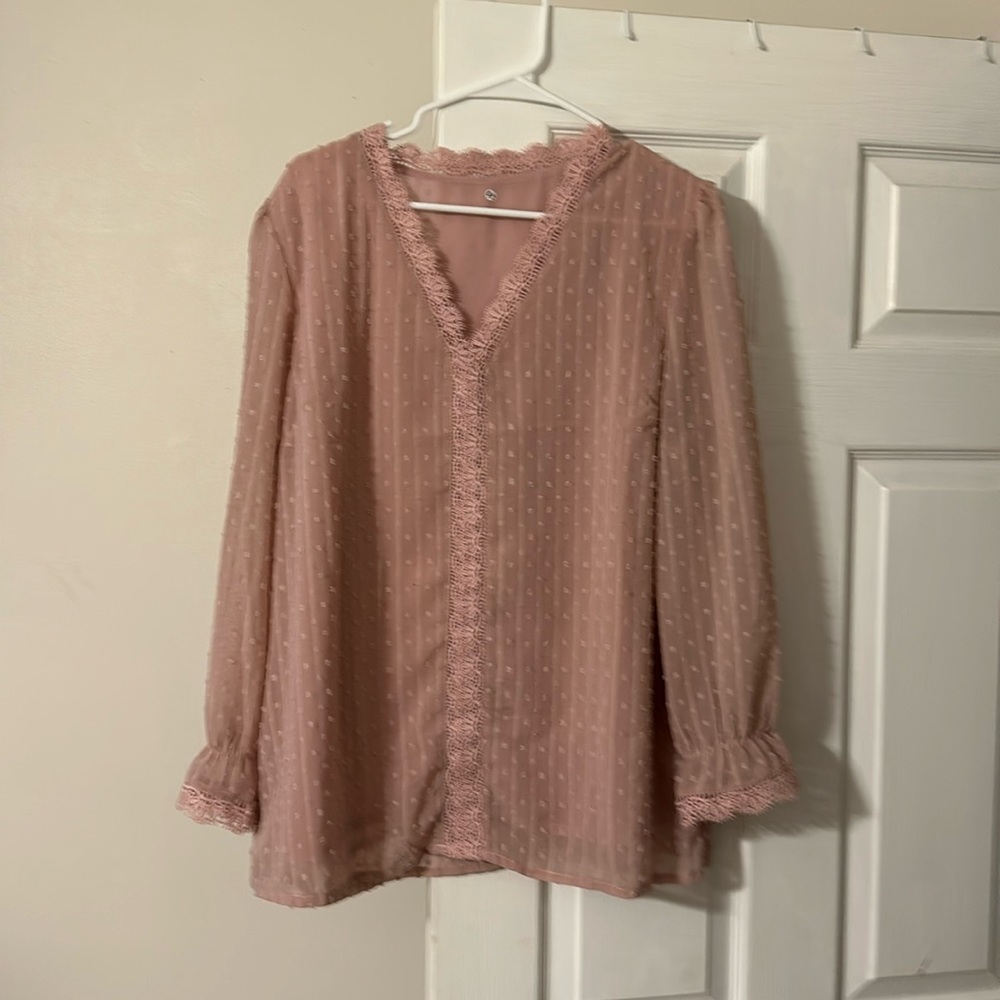 Blush Blouse